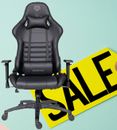 Sedia reclinabile girevole regolabile per computer da gioco Executive Racing in pelle