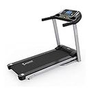 Cockatoo CTM-101 Stainless-Steel Ctm101 Steel Manual Incline 2.5 HP - 5 HP Peak DC Motorised Treadmill for Home Use, Free Installation Assistance, Others (Black) Iso Certified