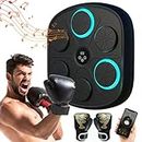ZICHOUYING Music Boxing Machine, Wall Mounted Smart Boxing Training Target with Boxing Gloves, Upgrade Intelligent Electronic Workout Boxing Punching Equipments for Home Gym