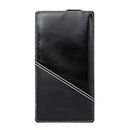 Melkco - Premium Leather Case for Nokia Lumia 1520 - (Vintage Black/Black Wax Leather) - NKL520LCJT4BKITBKWX