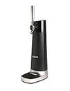 FIZZICS - DraftPour Beer Dispenser - Converts Any Can or Bottle Into a Nitro-Style Draft, Gift for Men and Beer Enthusiast, Beer Tap Draft Machine - Carbon