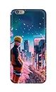 TweakyMod Designer Printed Hard Case | Naruto in Town Back Cover Compatible with iPhone 6, iPhone 6S