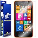 ArmorSuit MilitaryShield - Nokia Lumia 630 / Nokia Lumia 635 Screen Protector Anti-Bubble Ultra HD - Extreme Clarity & Touch Responsive Shield with Lifetime Free Replacements - Retail Packaging