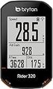 Bryton Compteur de vélo Rider 320 GPS Vitesse, Distance, Calories, Cadence - Noir