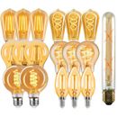 E27 LED Vintage Edison Lampe Filament Glühbirne Nostalgie Retro Bulbs Warmweiß
