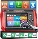 KINGBOLEN S800 OBD2 Scan Tool,ECM/at/ABS/SRS Scanner with 15 Reset,AutoVIN Car Diagnostic Tools ABS Bleed Oil SAS IMMO TPMS BMS AFS Gearbox Service,Automotive Engine Code Reader Lifetime Free Update…
