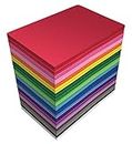 Better Office Products 100 Pack EVA Foam Sheets, 5.5 x 8.5 Inch, Assorted Colors (20 Colors), 2mm Thick, by, for Arts and Crafts, 100 Sheets