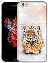 Glisten - iPhone 6 Plus Case, iPhone 6s Plus Case - Cute Baby Tiger Design Printed Cute Slim Plastic Hard Snap on Protective Designer Back Phone Case/Cover for iPhone 6 Plus / 6s Plus. [5.5"]
