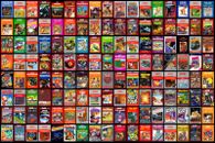 PÓSTER PROMOCIONAL DE ATARI Videojuegos de Nintendo Atari Sega Playstation