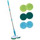 Fantastic Floating Mop |Rechargeable Motorised Spin Mop | With 6 Cleaning Pads