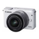 Canon Used EOS M10 Mirrorless Digital Camera with 15-45mm Lens (White) 0922C011