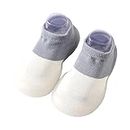 SHRBI Cotton Shoes Socks for New Born Baby, Kids - Unisex Design, Anti Slippery, Soft, Breathable Baby Girls, Boys for Indoor
