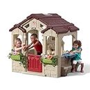 Step2 Charming Cottage Kids Playhouse, Indoor and Outdoor Playset, Interactive Sounds, Toddlers 2+ Years Old, Easy to Assemble Backyard Discovery Playhouse