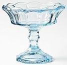 Fostoria Glass 5" Compote Candy Dish - Light Blue Virginia (Discontinued 1986)