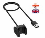 Cargador de cable USB carga de plomo para rastreador de fitness Fitbit CHARGE 4 vendedor del Reino Unido