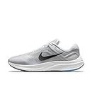 Nike Mens Air Zoom Structure 24 Pure Platinum/Black-Lt Photo Blue-White Running Shoes - 11 UK (11.5 Us) (Da8535-004)