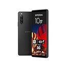 Sony Xperia 10 IV Smartphone Pantalla OLED de 21:9 y 6 Pulgadas, cámara de Triple Lente, Jack Auriculares de 3.5 mm, 161 g, Libre de SIM, 6 GB RAM, 128 GB de Almacenamiento, Doble SIM híbrida, Negro