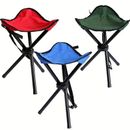1pc Lightweight Portable Stool, Portable Folding Stool For Outdoor Hunting Fishing Beach Hiking