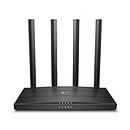TP-Link AC1200 Wireless Dual Band Wi-Fi Router - Speed Up to 867 Mbps/5 GHz + 300 Mbps/2.4 GHz, 4+1 Gigabit Ports, Dual-Core CPU, Parental Control, Easy setup (Archer C6)