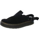 Zapatos Dr. Martens para mujer Carlson negros de gamuza con cordones 7 medianos (B,M) BHFO 4048