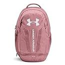 Under Armour Unisex-Adult Hustle 5.0 Backpack, (697) Pink Elixir/Pink Elixir/White, One Size Fits All
