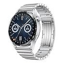 HUAWEI Watch GT 3 46 mm Smartwatch, Durable Battery Life, All-Day SpO2 Monitoring, Personal AI Running Coach, Accurate Heart Rate Monitoring, 100+ Workout Modes, Bluetooth Calling,Stainless Steel