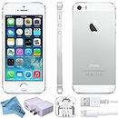 Apple iPhone 5S Factory Unlocked GSM 4G LTE Smartphone (Silver, 16GB)(Refurbished)