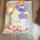 Vintage SEALED 1988 McDonald’s Grimace Baseball 12" Stuffed Plush Doll Bagged