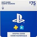 $75 PlayStation Store Gift Card - CANADA [Digital Code]