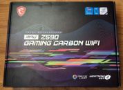 MSI MPG Z590 GAMING CARBON WIFI Socket 1200 Motherboard PERFECT CONDITION!