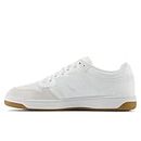 New Balance Unisex-Adult BB480 V1 Court Sneaker, White/Reflection, 12 US