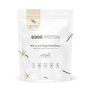 Good Protein Vegan Plant-based Protein Powder (Creamy Vanilla, 442g) 100% Natural, Non-GMO, Dairy-free, Gluten-free, Soy-free, No Added Sugar and Nothing Artificial. All-in-one Superfood Shake.