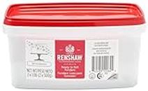 RENSHAW Fondant Icing, White, 2.2 LB, Ready to Roll, Smooth and Easy to Use, Preferred by Professionals for Cake Decoration, Cookies and Cupcakes, Vegan, Kosher, Halal Approved - WHITE 2.2 LB