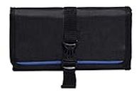 Hanumex® Gadget Organizer Bag For all Gadgets Accessories Universal Travel Bag, Go Bag/Universal Travel Kit Organizer For Small Electronics and Accessories & Other Digital Devices Black Color
