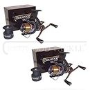 Carp Pike Coarse Fishing Baitrunner Reels loaded with 10lb line x2