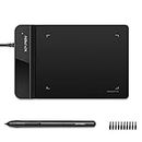 XP-PEN StarG430S Graphics Drawing Tablet Signature Tablet Pen Tablet 4x3 Size, 8192 Levels of Pressure Sensitivity, Battery Free Stylus and 20 Replacement Nibs (Black)