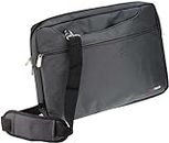 Navitech Black Sleek Water Resistant Travel Bag - Compatible with Walmart ONN 9" Tablet