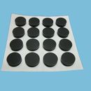 Black Round Self Adhesive Silicone Rubber Feet Furniture Pad Protectors 4.5-90mm