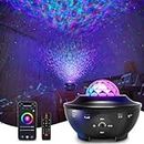 FlyEagle Galaxy Projector for Bedroom, Light Projector Star Projector Galaxy Light with Bluetooth Speaker, Timer, APP & Remote Control for Kids