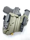 EDSC IWB Kydex Sidecar Holster-Glock 9/40/45 Cal-MOS/Inforce APL Compatible