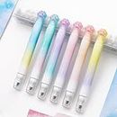 CIAJIE Cute highlighters,Double-headed Cute Light color eye protection Highlighter Markers, 6-Pack12 Flat Heads, Bright and Vintage Markers for School Office Journal Supplies (Gradient)