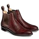 The Royale Peacock Burgundy Leather Chelsea Boot Formal Shoes for Men (8)