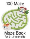 Qta World Maze Book for 3-12 year olds 100 Maze (Poche)
