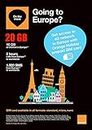 Orange Holiday Europe – 10GB Internet Data in 4G/LTE (+10GB Additional Promotion for SIMS Activated from April 4TH) + 120 mn + 1000 Texts in 30 Countries in Europe