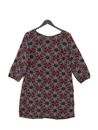 Old Navy Women's Midi Dress M Multi 100% Polyester T-Shirt Dress