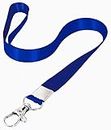 PRESTO Blue Lanyard for ID Card or Identity Card for id Card Badge Holder for Office PVC Cards (Pack of 1)