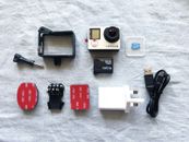 GoPro Hero4 Silver Action Camera Touch LCD + Frame Official Accessories