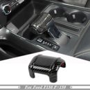 For 2021-2023 Ford F150 F-150 ABS Carbon Fiber Style Gear Shift Knob Cover Trim