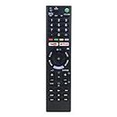 BLACKSHEEP Compatible for Sony Bravia LCD LED UHD OLED QLED 4K Ultra HD TV Remote Control with YouTube and Netflix Hotkeys. Universal Replacement for Original Sony Smart Android tv Remote Control,