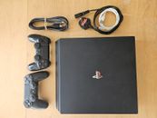 Sony PS4 PlayStation 4 Pro 1TB Console with 2 Controllers (Firmware 11.00 / PPW)
